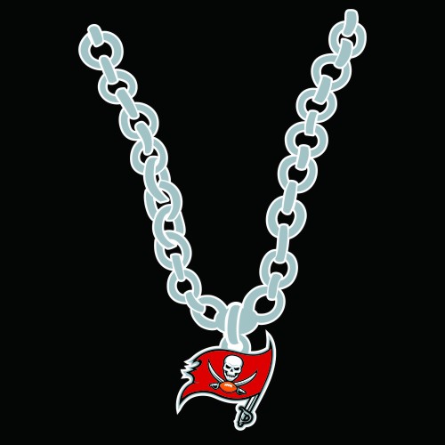 Tampa Bay Buccaneers Necklace logo iron on paper